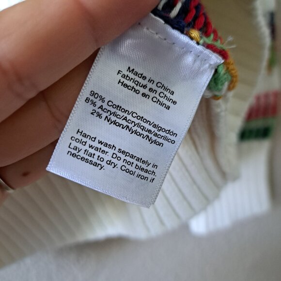 ❤️J. Crew "The Reeds" Modern Preppy Multicolor Striped Knit Sweater XXS - Picture 6 of 10